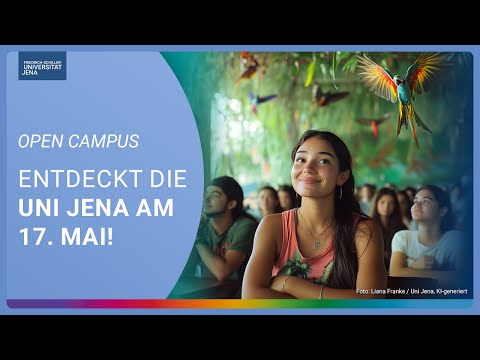 Come to the Open Campus of Jena University!