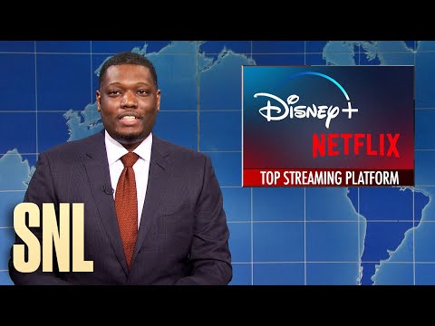 Weekend Update: Disney+ Overtaking Netflix & New Superman Is Bi - SNL