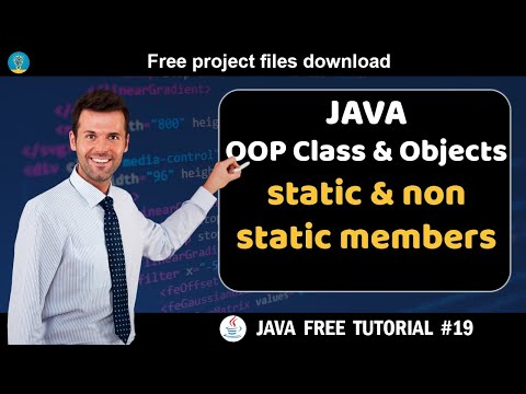 Java Tutorial 19 Oop Class And Objects Static Non Static Members Java Course For Beginners