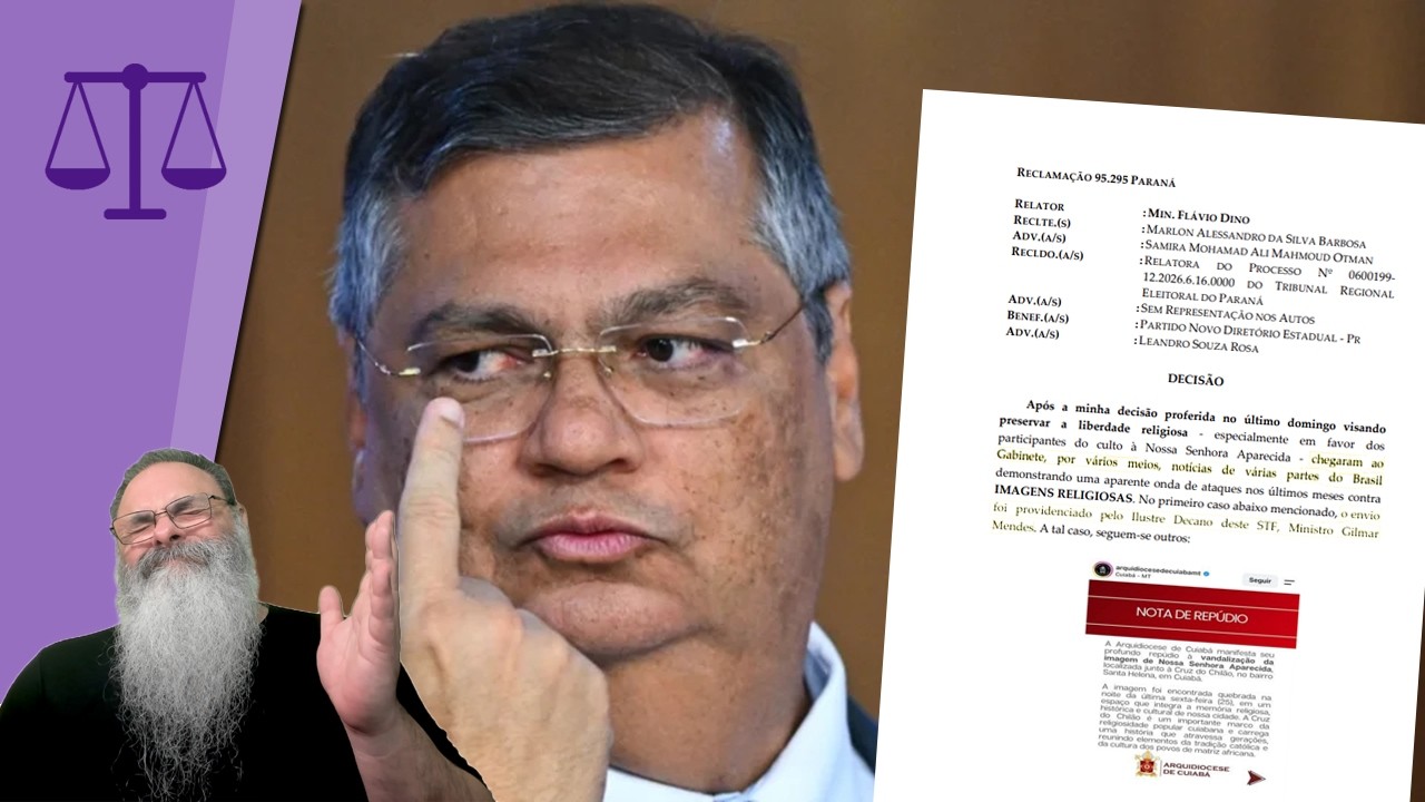 VÁRZEA no STF: DINO decide INVESTIGAR ATAQUES a IMAGENS RELIGIOSAS, de OFÍCIO, no STF