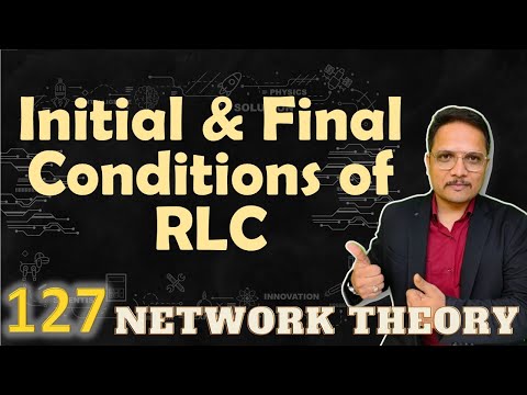 Initial Condition and Final Condition of Electrical Elements