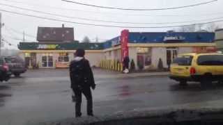 preview picture of video 'GUY HITS A WOMEN IN FRONT OF SUBWAY IN LYNN MA'