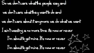 Outasight - Now or Never Lyrics [NEW 2012!] **