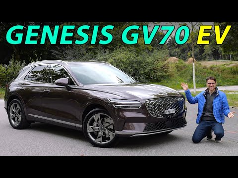 Genesis GV70 EV driving REVIEW - the fastest charging electric mid-size SUV