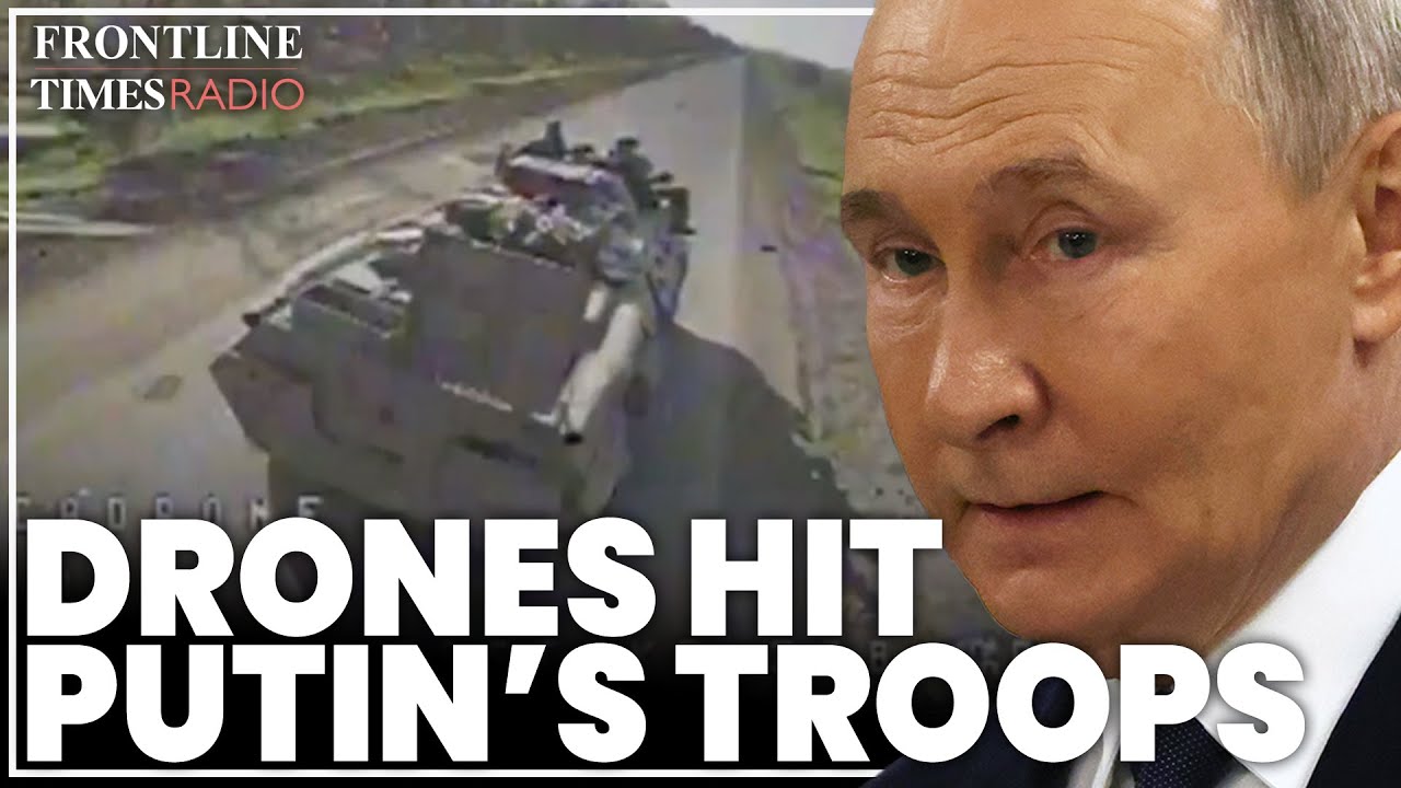 New Ukrainian ground drones destroy Putin's positions in Kharkiv