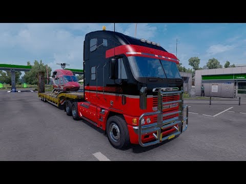 [ETS 2 Mod] Freightliner Argosy v2.3.2 | Euro Truck Simulator 2 (1.32)