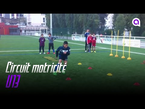 Circuit motricité réalisé avec les U13 (Avec conseils My Coach)