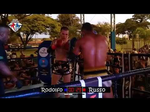 EVANDRO RUSSO (LION SOUL FIGHT) vs. RODOLFO (TEAM RETZ) 68 KG - Thai Fight Brasil