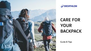 How To | Care for your backpack | Decathlon