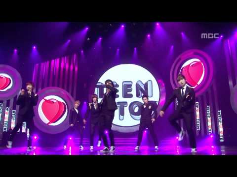 TEEN TOP - Girlfriend, 틴탑 - 걸프렌드, Music Core 20120303