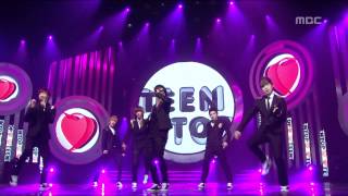 TEEN TOP - Girlfriend, 틴탑 - 걸프렌드, Music Core 20120303
