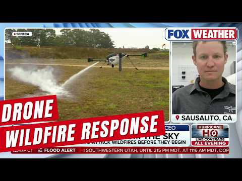 Newly Developed Drones Designed To Combat Wildfires From ...