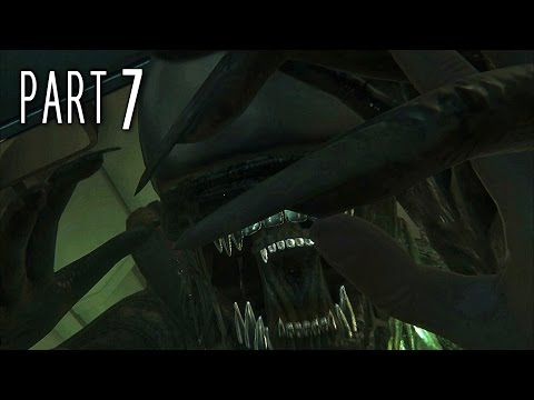 Alien Isolation Walkthrough Gameplay Part 7 - Hide N Seek (PS4)