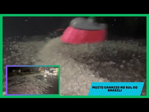 Temporal De Granizo Em Luzerna/SC, Vargem Bonita/SC, Cornélio Procópio/PR + TBT De Alagamentos
