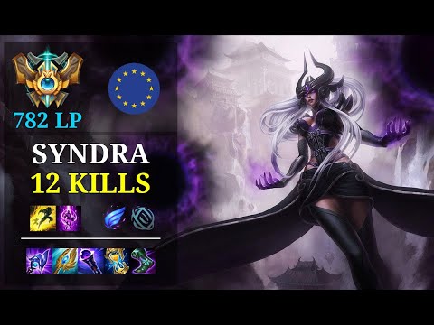 Syndra Mid vs Lucian - 12 kills - Msf Sertuss EUW Challenger (782 LP) Patch 11.6
