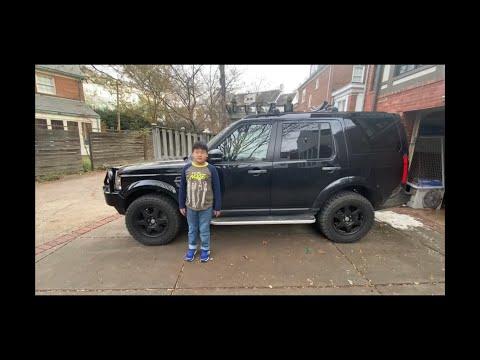 Land Rover LR4 Wheel, Tire, Bumper and Winch modifications.