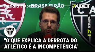 PANZI ANALISA DERROTA DO ATLÉTICO PARA O FLUMINENSE: 'ESBARROU NA INCOMPETÊNCIA DOS ATACANTES'