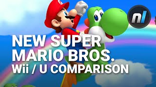 New Super Mario Bros. Wii / U on Wii U Virtual Console Comparison