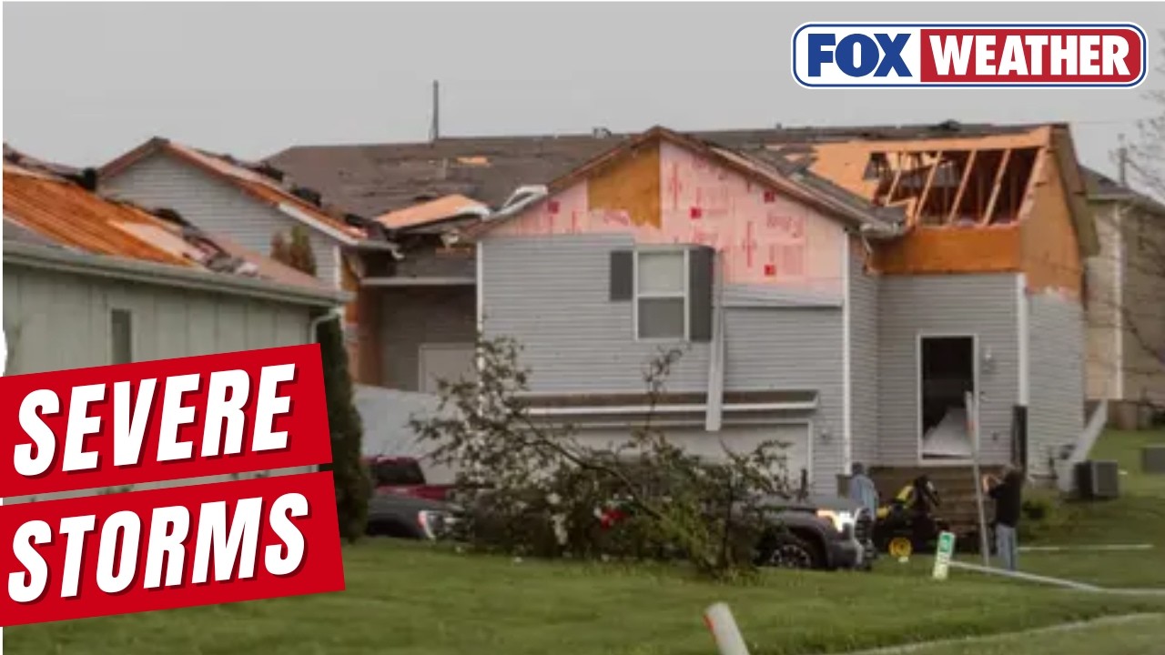 Extremely Dangerous Storms Produce Large Tornadoes And Slam The Heartland