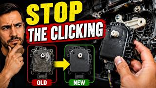How to Diagnose and Replace a Clicking Blend Door Actuator Step-by-Step