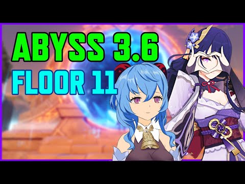 How to BEAT 3.6 SPIRAL ABYSS Floor 11: Showcase w/ Raiden Shogun & Ganyu | Genshin Impact 3.6