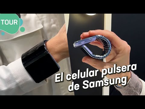 ASÍ ES el CELULAR PULSERA de Samsung