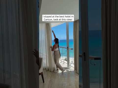 The BEST hotel in Cancun | This view is INSANE !! ✨️