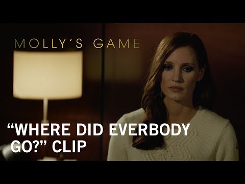 Molly's Game (Clip 'Where Did Everybody Go?')