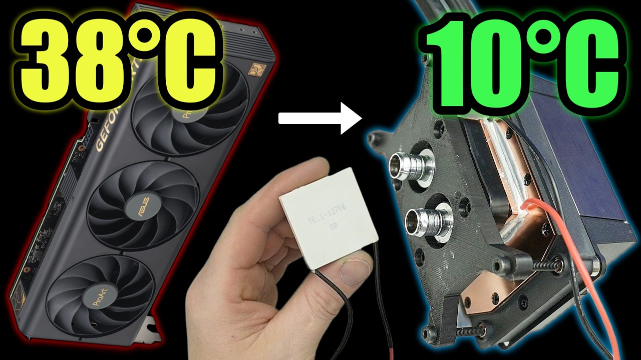 I Turned My GPU Into a Refrigerator - YouTube