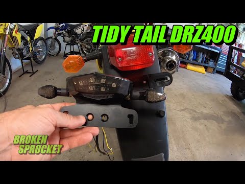 Tidy Tail DRZ400 Installation How To