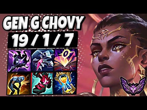 Mel vs Talon MID [ Gen.G Chovy ] Korea Master Patch 26.2 ✅