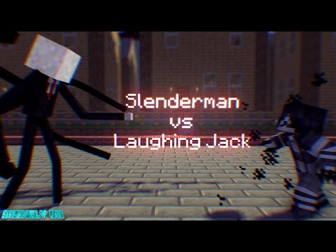 Slenderman vs Laughing Jack | Minecraft Animation