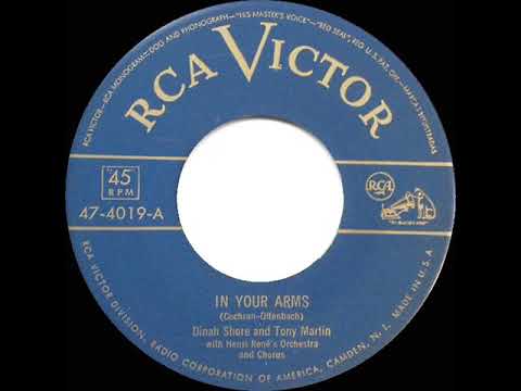 1951 Dinah Shore & Tony Martin - In Your Arms