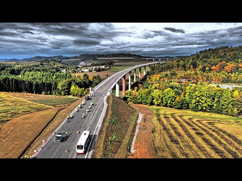A46 Run Video 4 von 7 - An der B480 Wende - Bestwig Straßen NRW