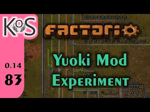 Factorio: Yuoki Mod Experiment Ep 83: Improving Production - Let's Play, Gameplay 0.14