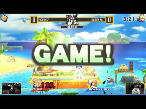 Ultra WBB #131 | WDBTHTGP (Cloud) vs Big Dick Billy (ROB) - Losers Semis - Super Smash Bros. for Wii