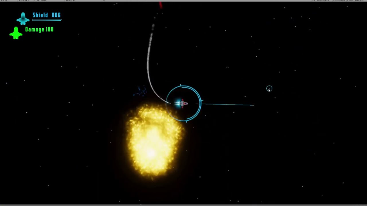 Developing a 2D SPACE COMBAT Game Update