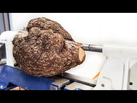 Die Große Maserknolle - Drechseln