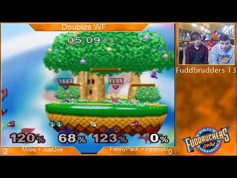 Fuddbrudders 13 - FannyPack & Ferocitii vs JustJoe & Miles - Doubles WF