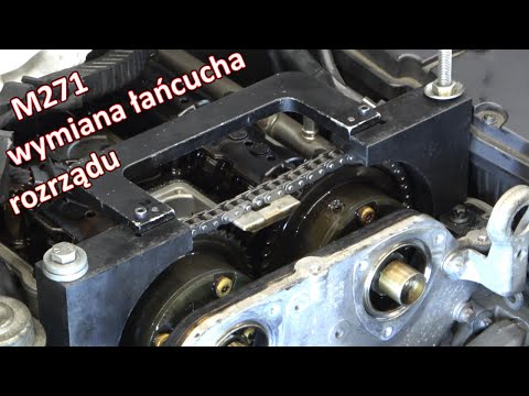 Mercedes M271 łańcuch przeskoczył wymieniamy