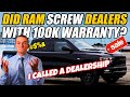 RAM WARRANTY KILLS 2025 PRICING I CALLED A DEALER AND TALKED TO SALESMAN