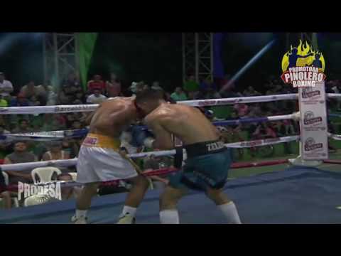 Misael Zeledon VS Ismael Fernandez - Pinolero Boxing Promotions