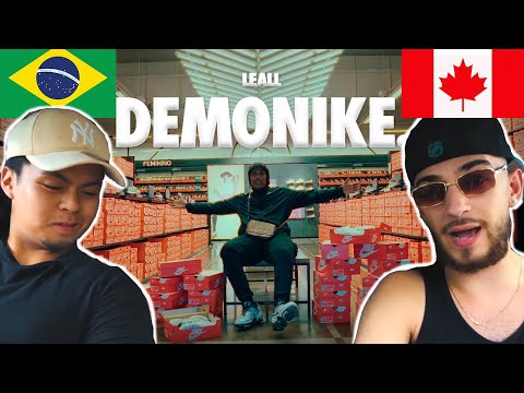 CANADIANS REACT TO BRAZILIAN DRILL FOR THE FIRST TIME! - LEALL "Demonike" (Clipe Oficial)
