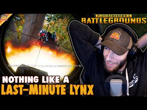 Nothing Like a Last-Minute LYNX ft. HollywoodBob, Halifax, & CDome | chocoTaco PUBG Squads Gameplay