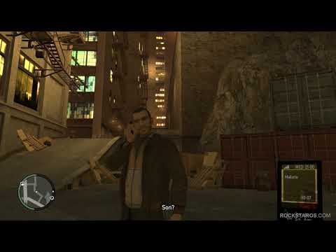 Mallorie calls Niko after Roman's death – GTA 4