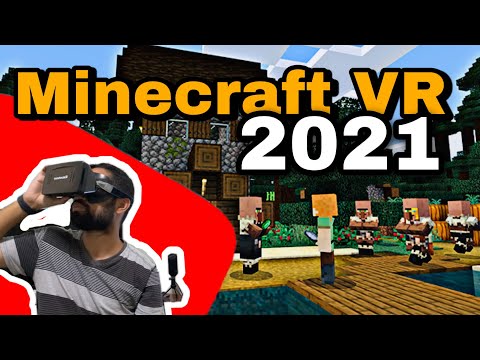 INSANE Minecraft VR in 2021! Mind-Blowing Experience!