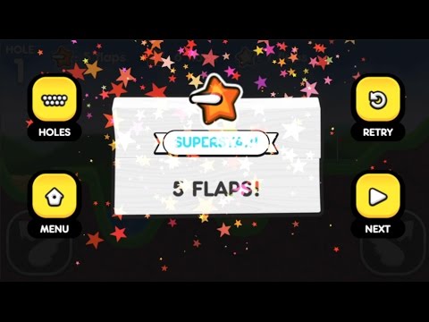 Flappy Golf 2 - Gravity Lab - All Holes Superstar!