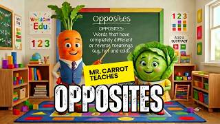 🐘 크거나 작거나? Carrot and Cabbage함께 반대말 배우기! 🐢