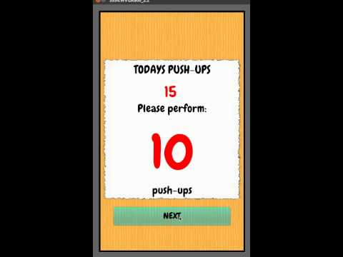 Pushups Training Android