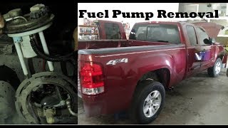 How to Remove Fuel Pump from GMC Sierra